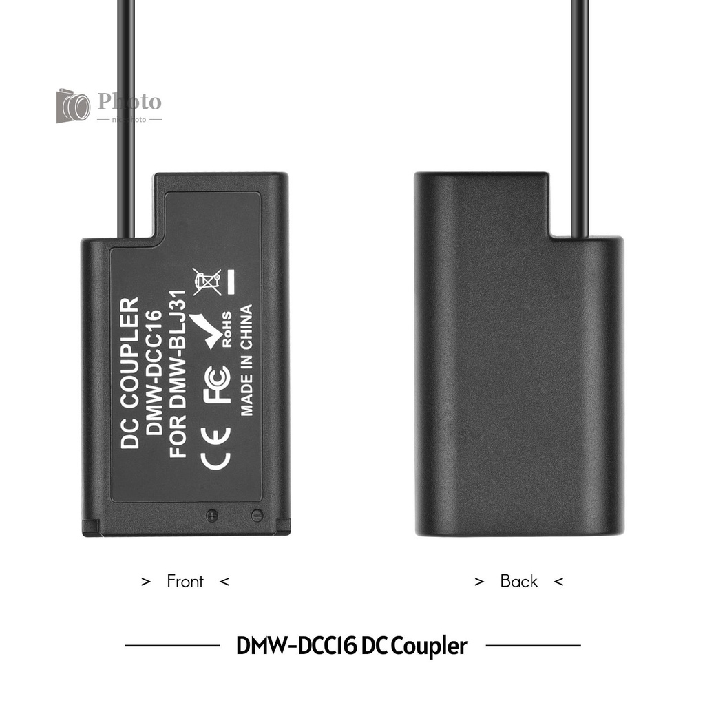 Bộ Sạc Pin Andoer D-Tap Sang Dmw-Blj31 Dmw-Dcc16 Dc Cho Panasonic Lumix S1 S1M S1R S1Rm S1H