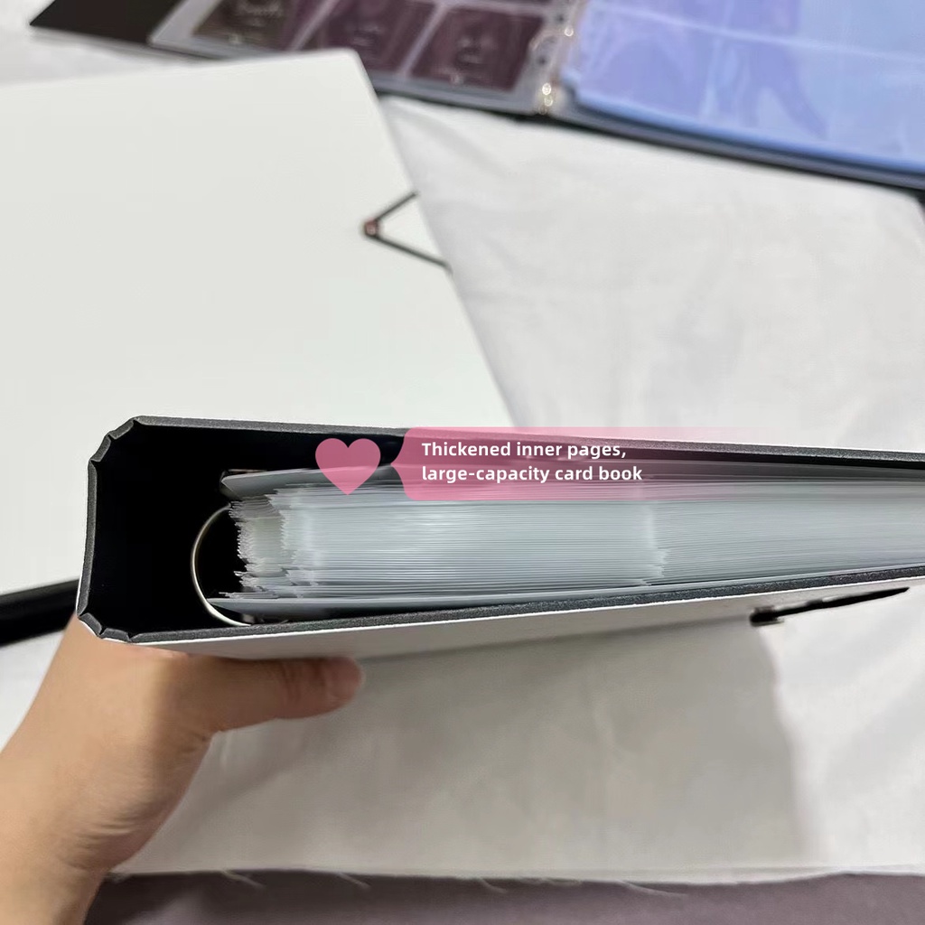 Sổ Còng Binder Album Ảnh Polaroid 3inch Hình Ngôi Sao Tình Yêu