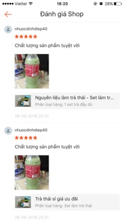 Set làm trà thái (có trân châu)