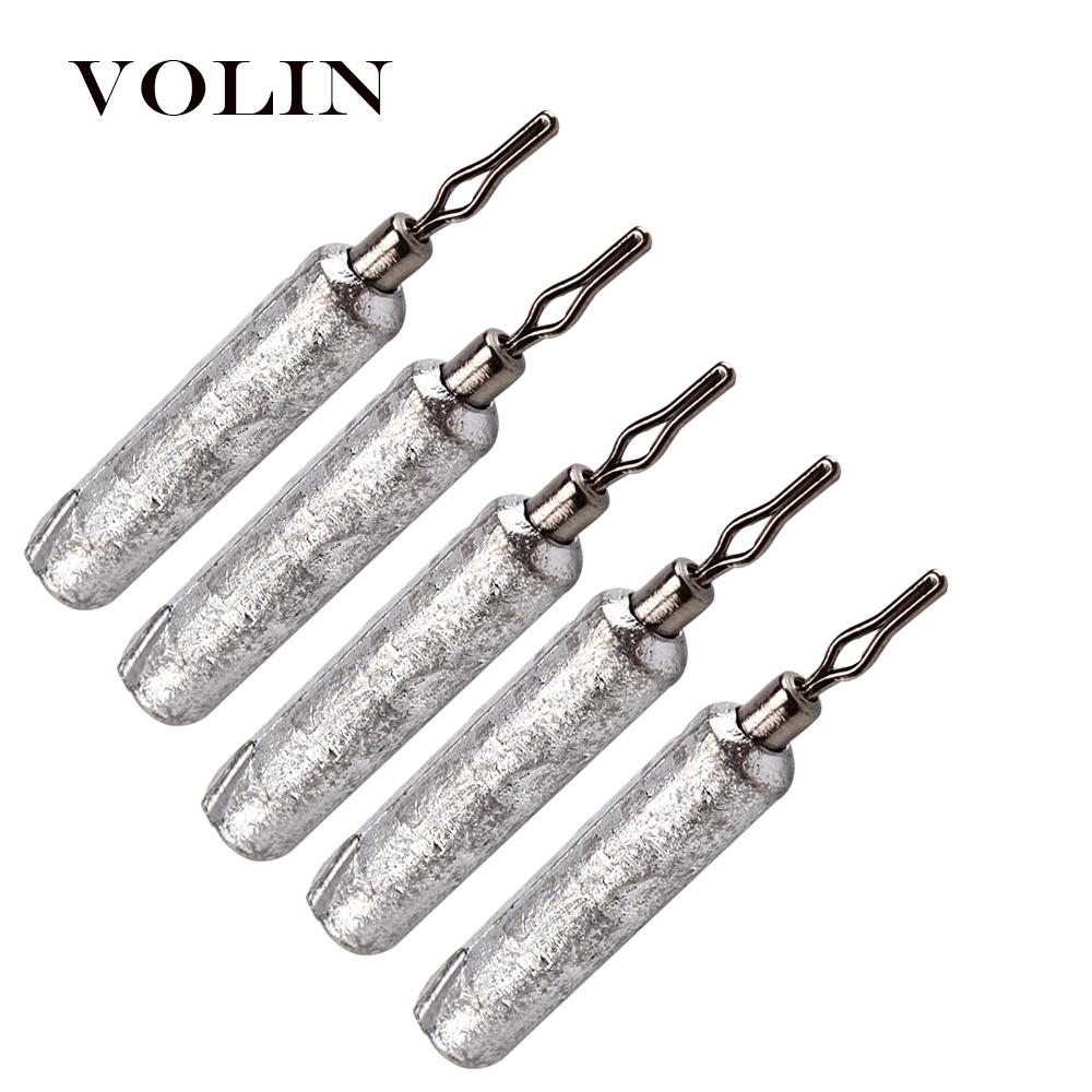 Set 5 Chì Câu Cá Trọng Lượng 5g 7g 10g 14g 20g