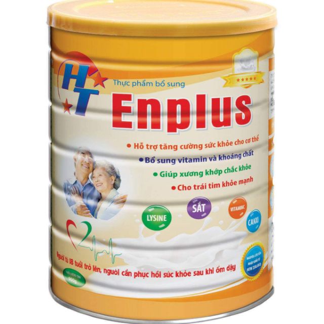 Sữa Enplus lon 900g dành cho người cần phục hồi sau khi mổ, ốm dậy