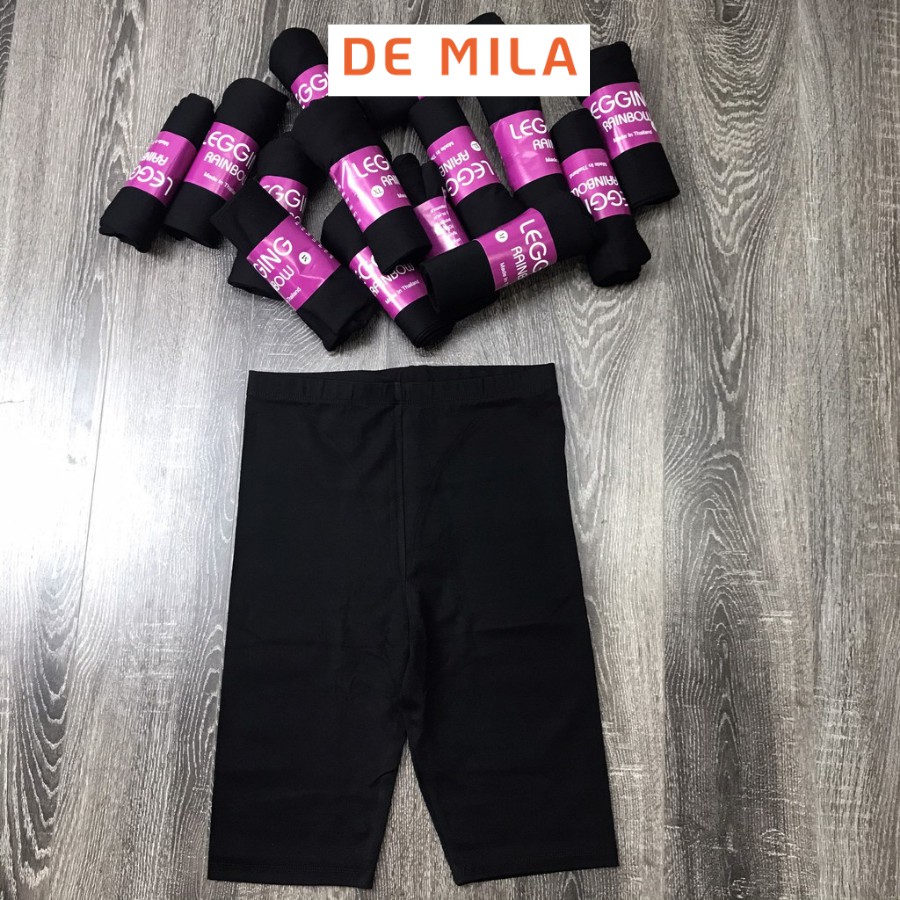 Quần Legging Lửng Nữ ITADA Cạp Chun Cao Cấp, Quần Legging Thun Ngố Co Giãn Tốt Dáng Ôm - QVL44