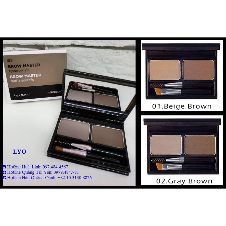 Bột tán mày Brow Master Eyebrow