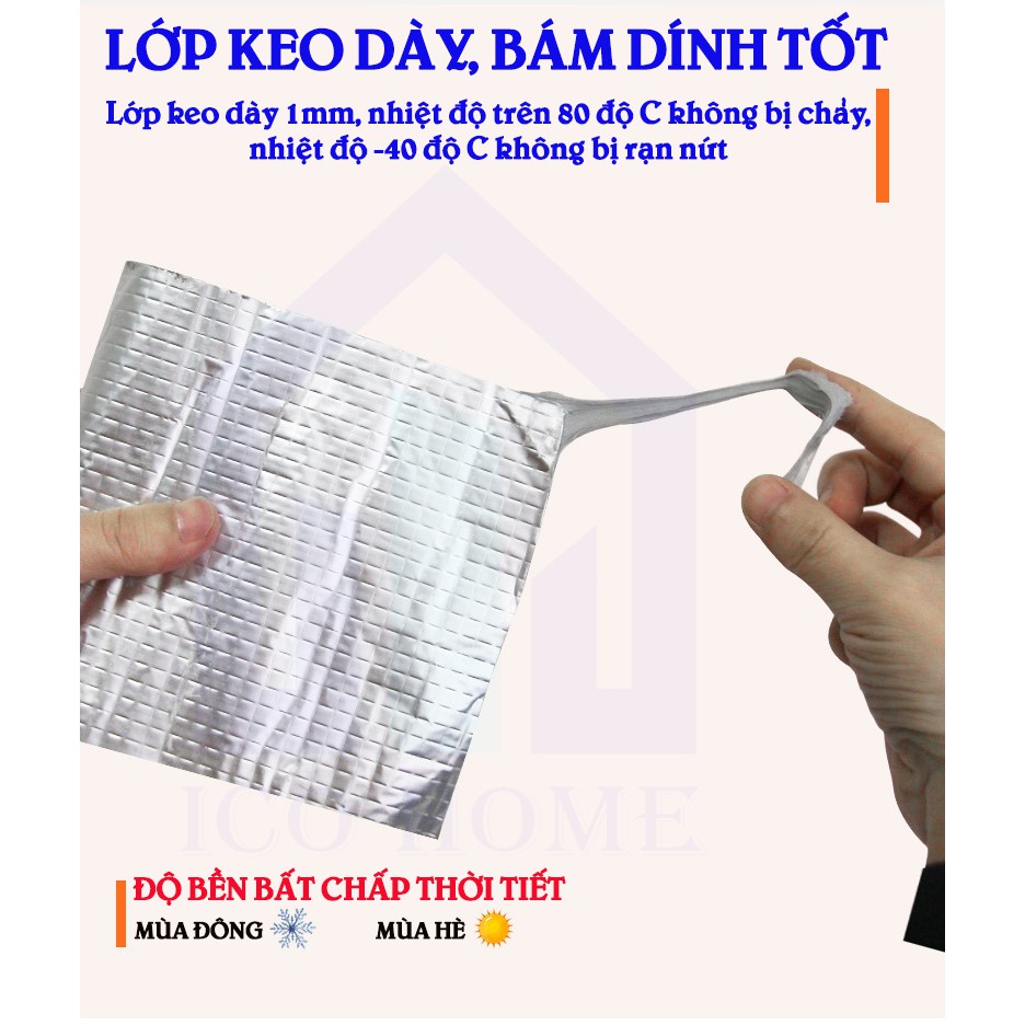 Băng keo dính chống thấm chống dột Công Nghệ Nhật Bản, khổ rộng 5cm và 10cm x 5m - Shop Ames