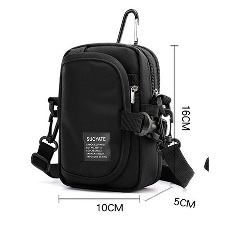 Túi đeo hông đựng điện thoại , túi đeo chéo nam nữ thời trang chống nước cao cấp | BigBuy360 - bigbuy360.vn