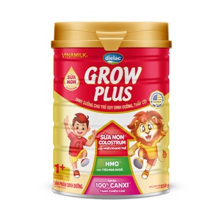 Sữa Bột GrowPlus 1+, 2+ Vinamilk 900gram-Mẫu mới