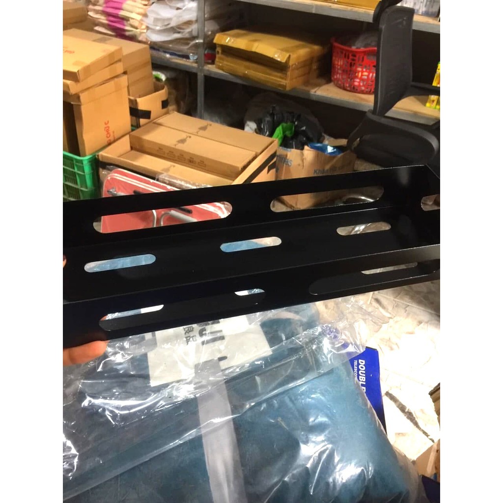 Kệ gia vị dán tường bằng sắt phun sơn tĩnh điện cao cấp, kệ đựng gia vị nhà bếp chắc chắn đa năng Q12 | BigBuy360 - bigbuy360.vn