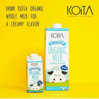 Sữa bò hữu cơ Koita dâu 200ml