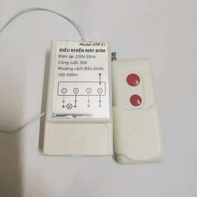 [RẺ VÔ ĐỊCH] Điều khiển từ xa công suất lớn 220V-30A