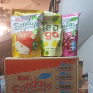Combo 10 túi nước hoa quả oishi đủ vị