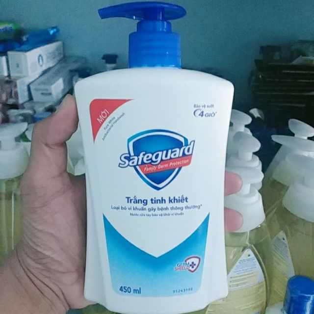 Nước rửa tay Safeguard 450ml
