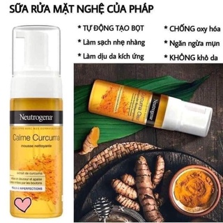 Sữa rửa mặt chiết xuất từ nghệ 150ml