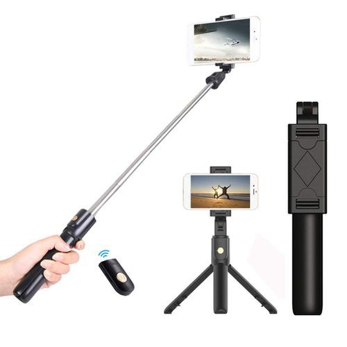 Gậy Chụp Hình Selfie 3 Chân Tripod Mini K07 Kèm Remote Bluetooth - Chân Chụp Hình Đa Năng K07