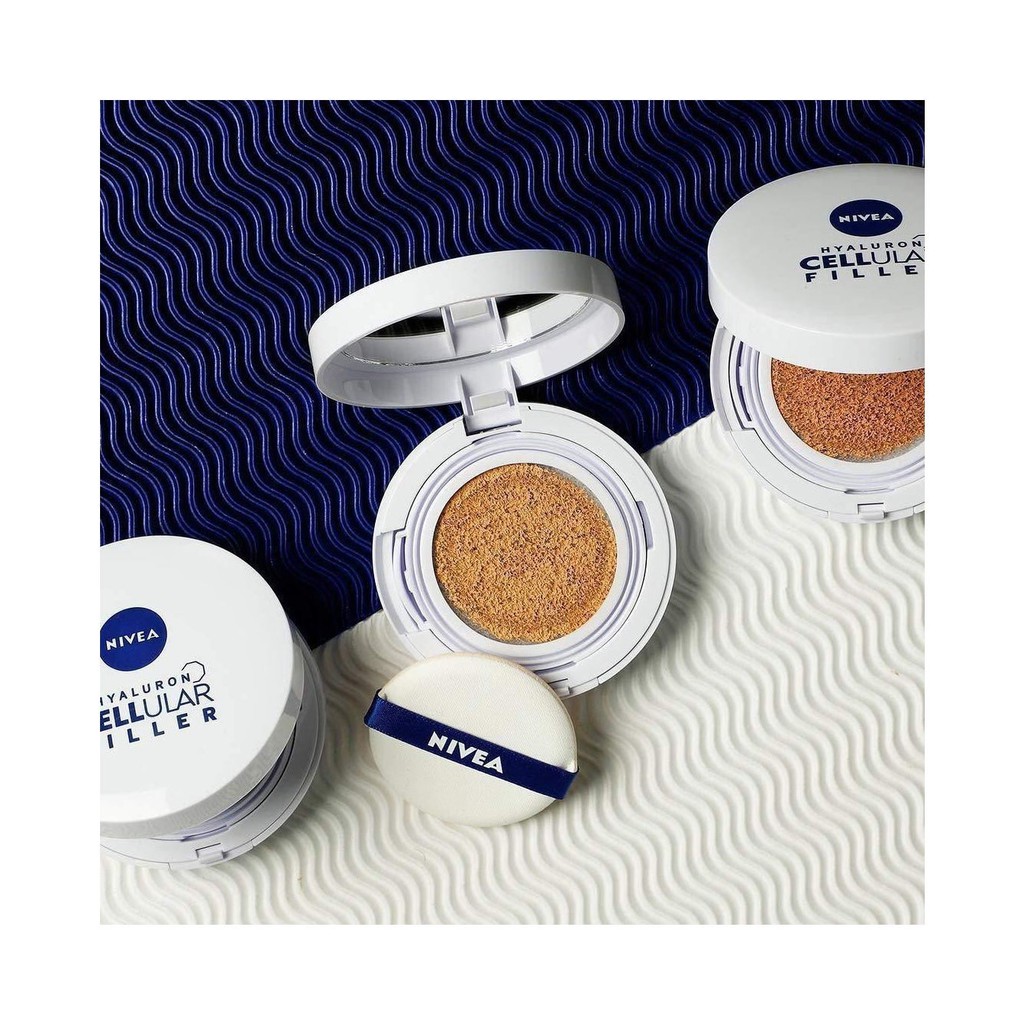 [NIVEA CUSHION] PHẤN NƯỚC LÀM CĂNG DA NIVEA HYALURON CELLULAR FILLER 3IN1 PFLEGE CUSHION, SPF15, 15G, HÀNG NỘI ĐỊA ĐỨC | BigBuy360 - bigbuy360.vn