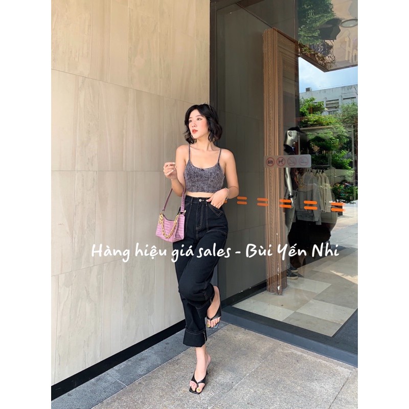 Áo F21 màu giả denim