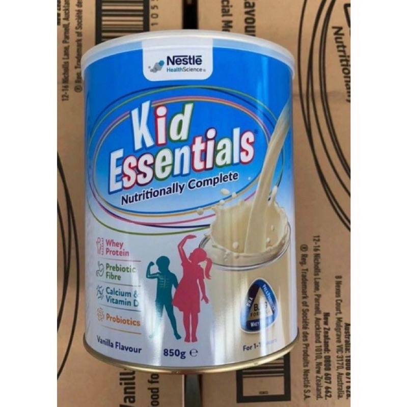 (MẪU MỚI) SỮA BỘT KID ESENTIALS KID NỘI ĐỊA ÚC LON 800gr DÀNH CHO BÉ TỪ 1-10 tuổi (date 2023)