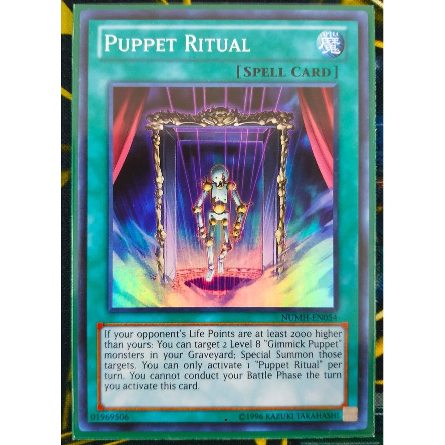 Bài Yugioh - Puppet Ritual (Super Rare)