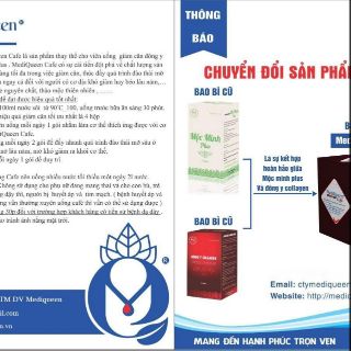 Giảm cân cf mediqueen thay thế đông y colagen