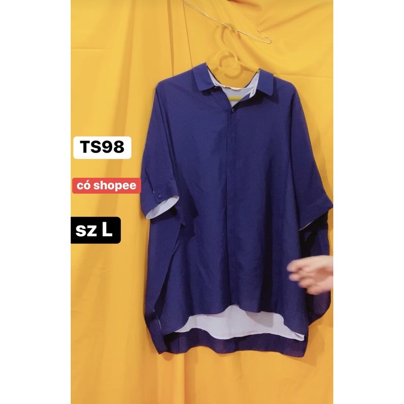 áo somi dáng dài form rộng size L.TS98