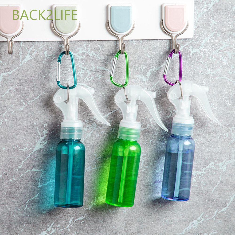 Bình nhựa rỗng đựng nước hoa/ mỹ phẩm dung tích 60ml có móc khóa tiện dụng cho nữ