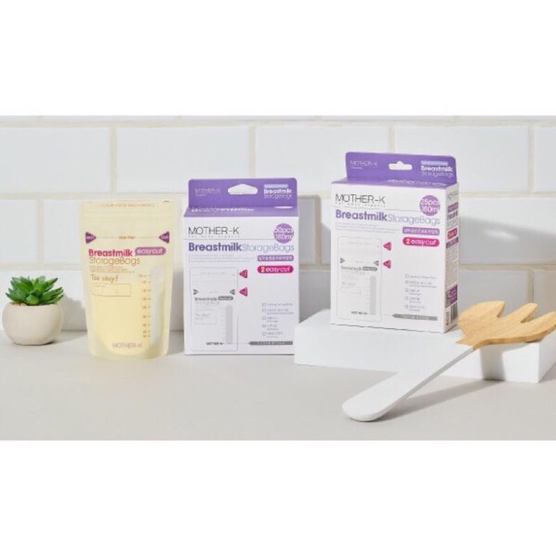 Túo Trữ Sữa Cảm Biến Nhiệt Miệng Cắt Mother-K Hàn Quốc
