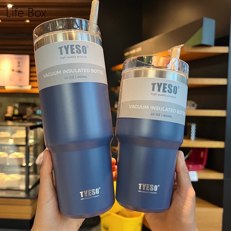 Cốc nước thép không gỉ 304 giữ nhiệt dung tích 600ml/890ml tiện lợi
