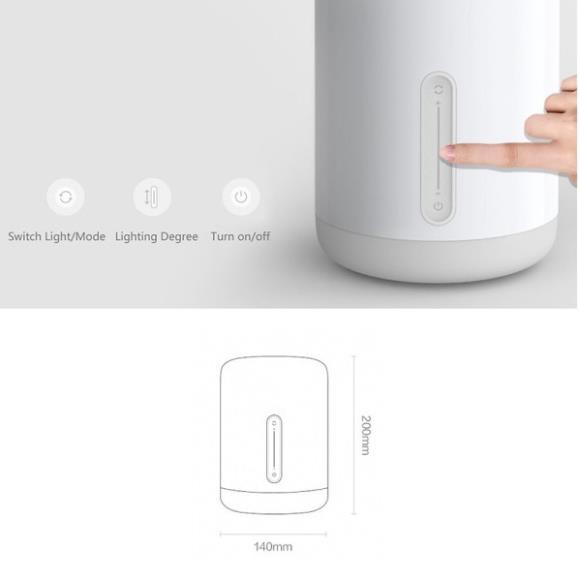 Đèn ngủ thông minh Xiaomi Yeelight Bedside Lamp - Hàng chính hãng - BH 6 tháng