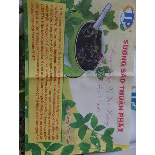 Bột sương sáo cao cấp Thuận Phát làm thạch đen 50g