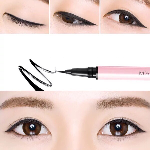 Bút Gel Kẻ Mắt Không Trôi MayCreate Eyeliner BK12