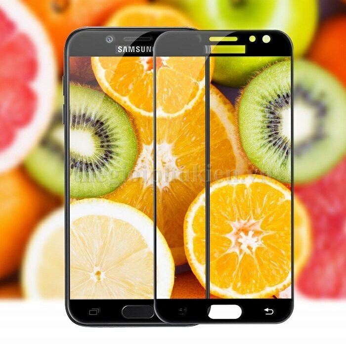 Kính cường lực 9D cho điện thoại Samsung Galaxy J7 Pro, J7 Plus Full màn hình ôm sát viền máy