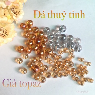 Đá thủy tinh giả topaz
