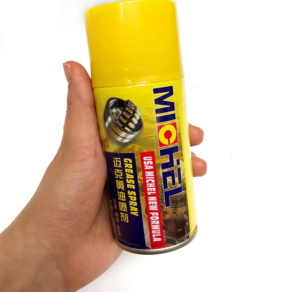 Dầu xịt bổi trơn, chống rỉ sét dạng bình xịt tiện dụng Michel 110ml