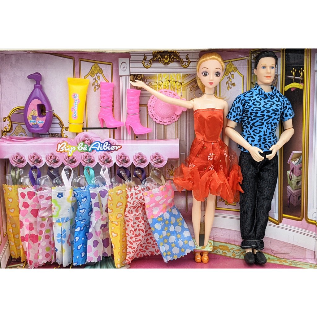 ( SHOP 224  ) ( Hàng sẵn ) Búp bê Barbie ⚡ 𝐅𝐑𝐄𝐄 𝐒𝐇𝐈𝐏 ⚡ thời trang Aibier và bộ phụ kiện, váy đầm MM222