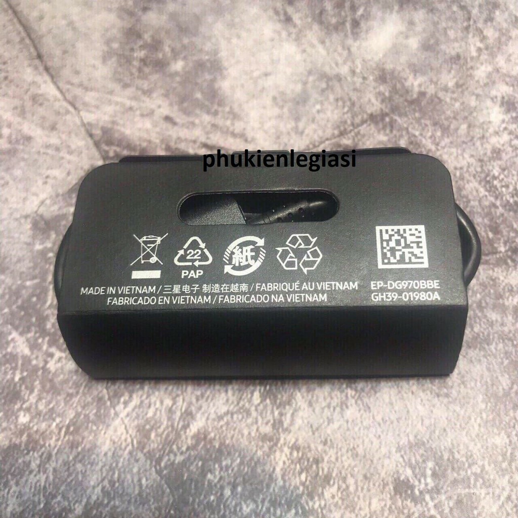 Cáp sạc Samsung S10 đầu Type C