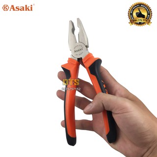 Kìm điện cách điện Asaki AK-8021 6inch