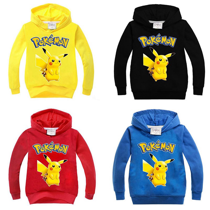 Áo hoodie pokemon cho bé