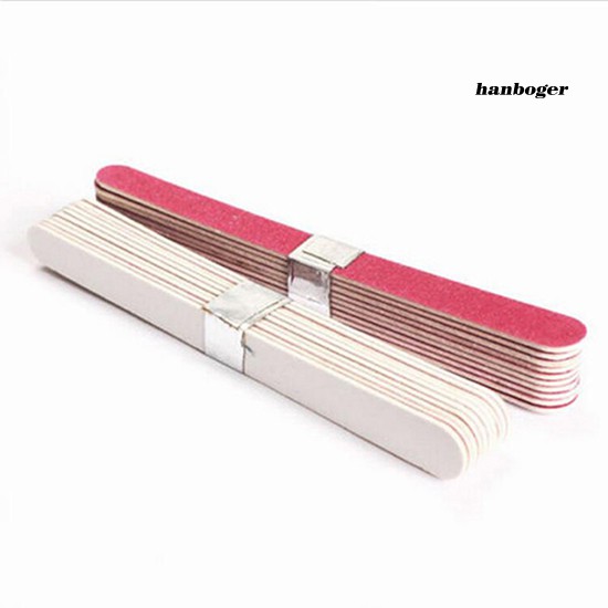 Set 10 Cây Dũa Móng Cho Salon Và Nhà Tiện Dụng