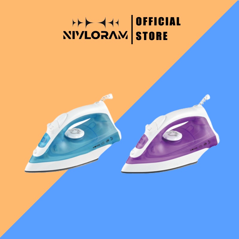 Bàn ủi hơi nước cầm tay 1600W Mặt đế chống dính 2 chế độ: phun sương và hơi nước