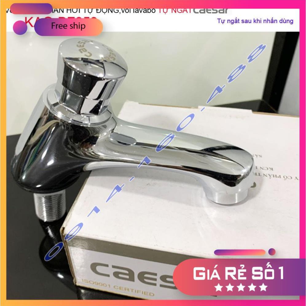 Vòi ấn tay tự đông Caesar B053CU , vòi lavabo tự ngắt nước, vòi chậu bán tự động,vòi nhấn hơi