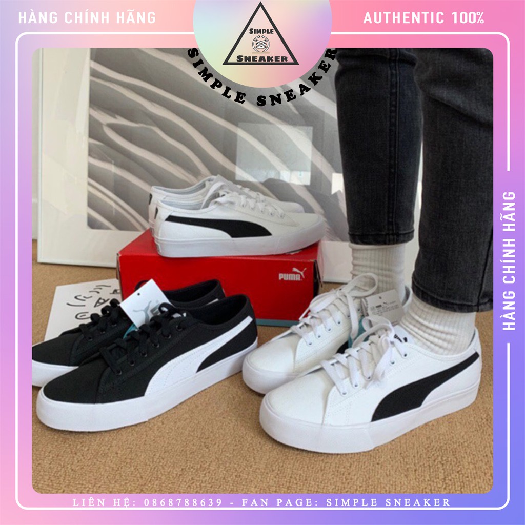 Giày Puma Bari FREESHIP Giày Thể Thao Puma Chính Hãng - Giày Puma Đạp Gót Unisex Fullbox Chuẩn Auth - [37436202]