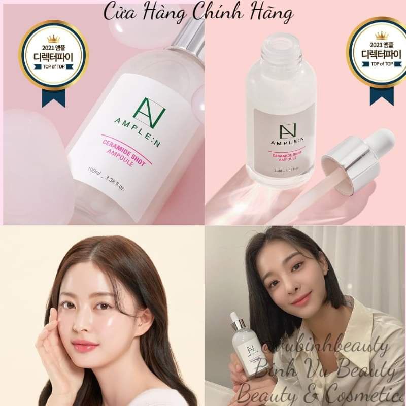 Tinh chất dưỡng da chứa Ceramide Amplen shot ampoule AA008
