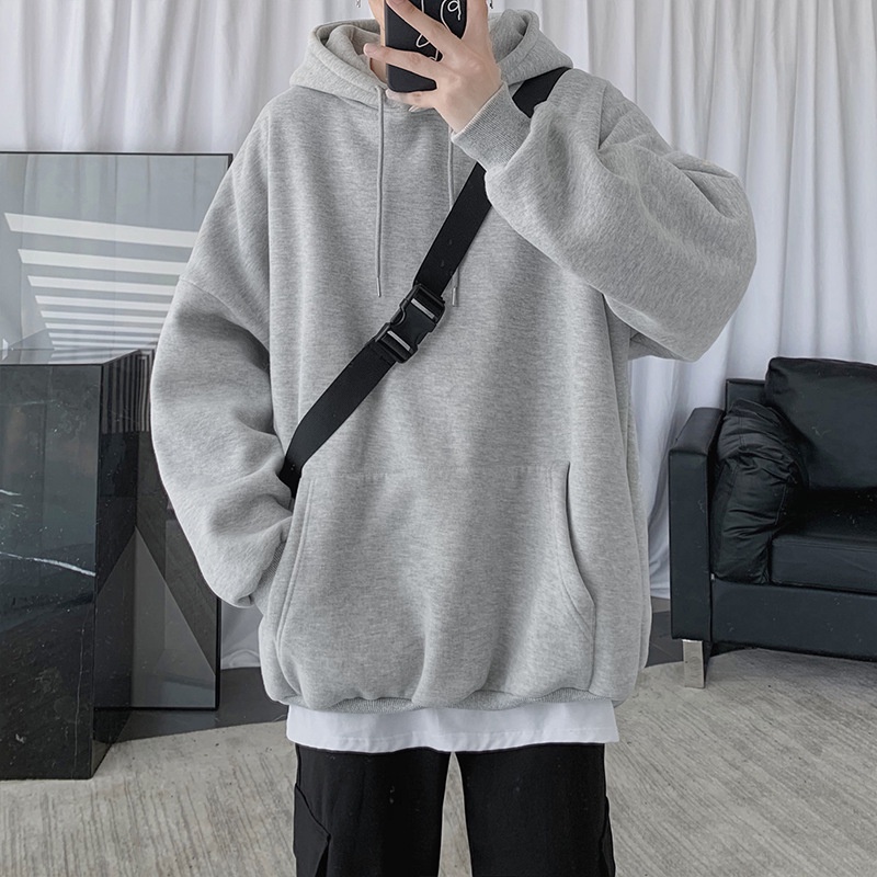 Áo khoác hoodie dáng rộng kiểu Hàn Quốc thời trang mùa thu năng động Tf2 | BigBuy360 - bigbuy360.vn