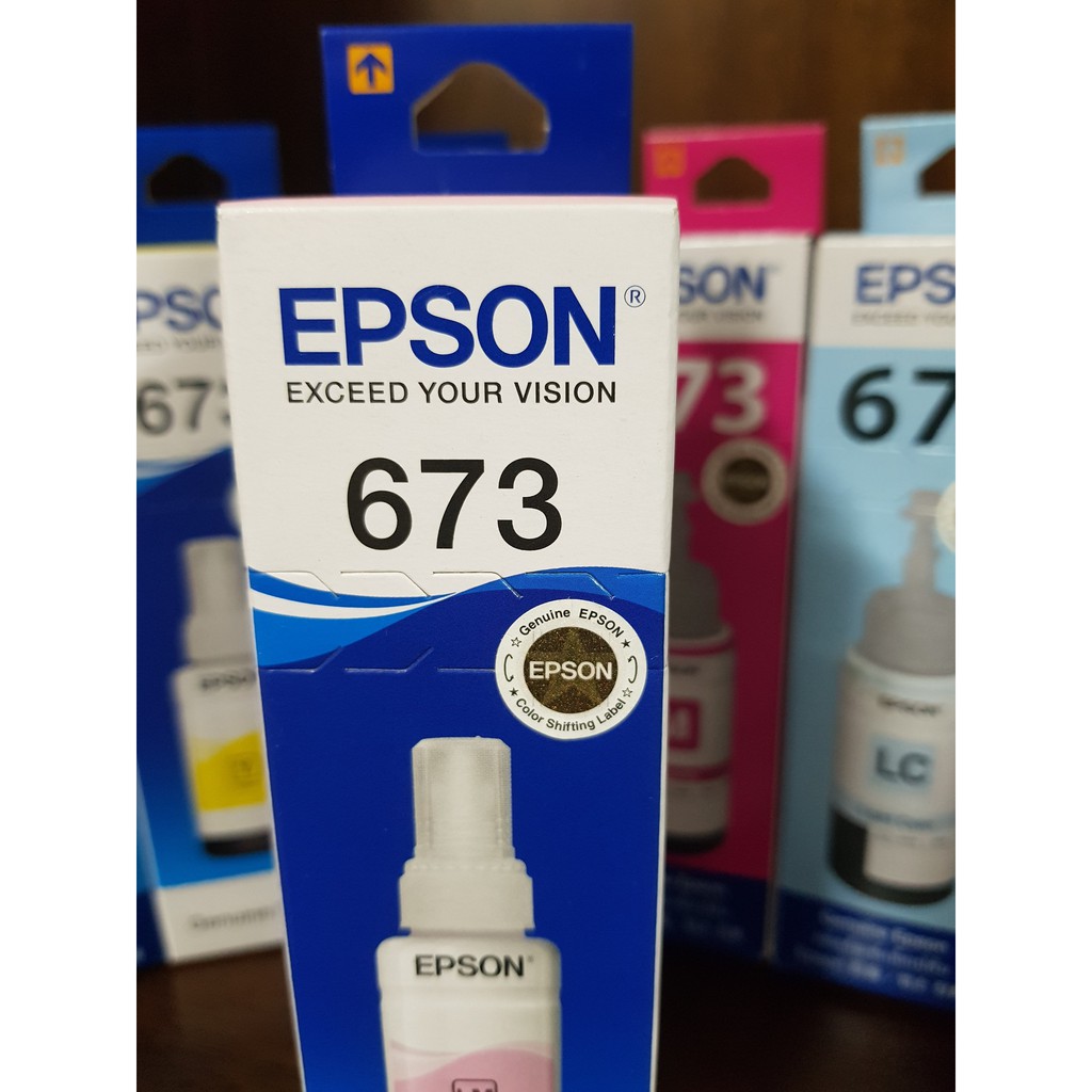 Bộ mực in phun 6 màu Epson T6731 – T6736 (chính hãng)