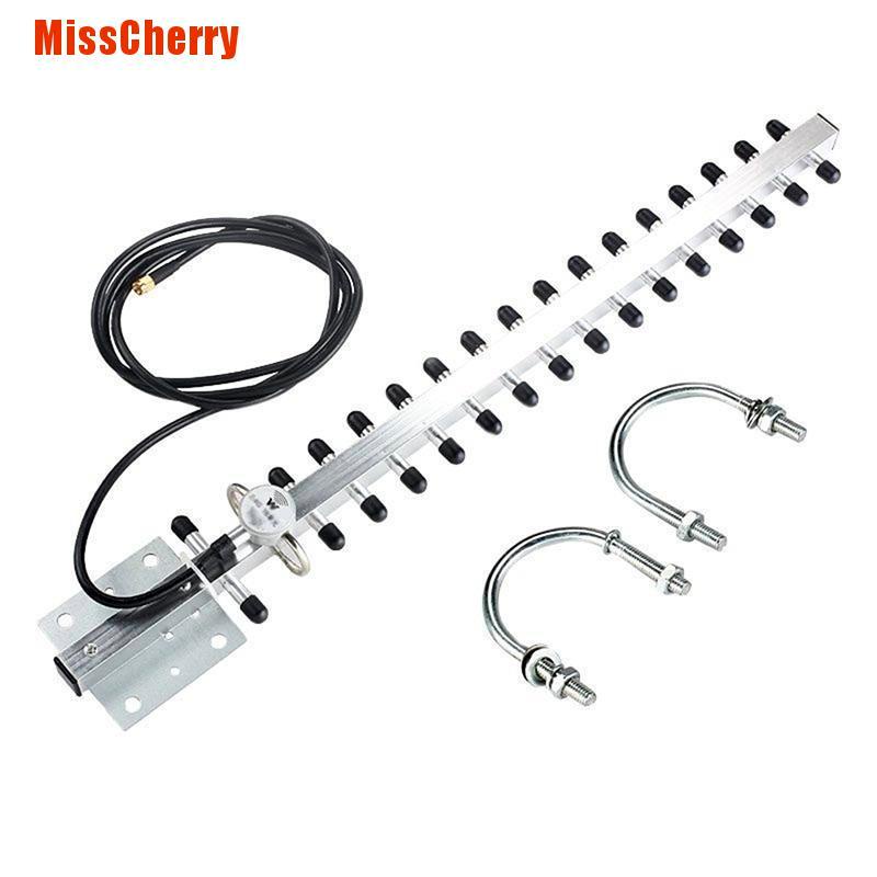 [MissCherry] Rp-Sma 2.4Ghz 25Dbi Directional Outdoor Wireless Yagi Antenna Wifi Router