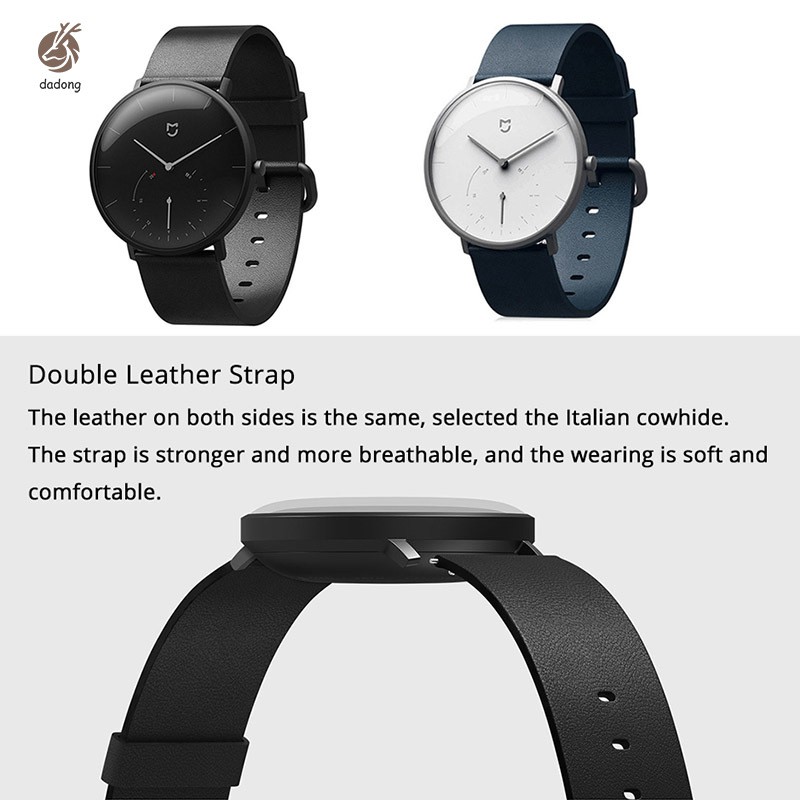 Dây đeo da bò cho đồng hồ Xiaomi mijia