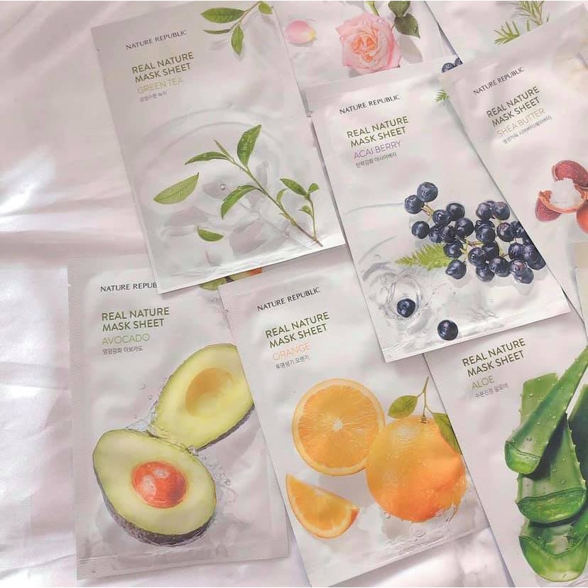 Mặt nạ giấy Nature Republic Real Nature Mask Sheet