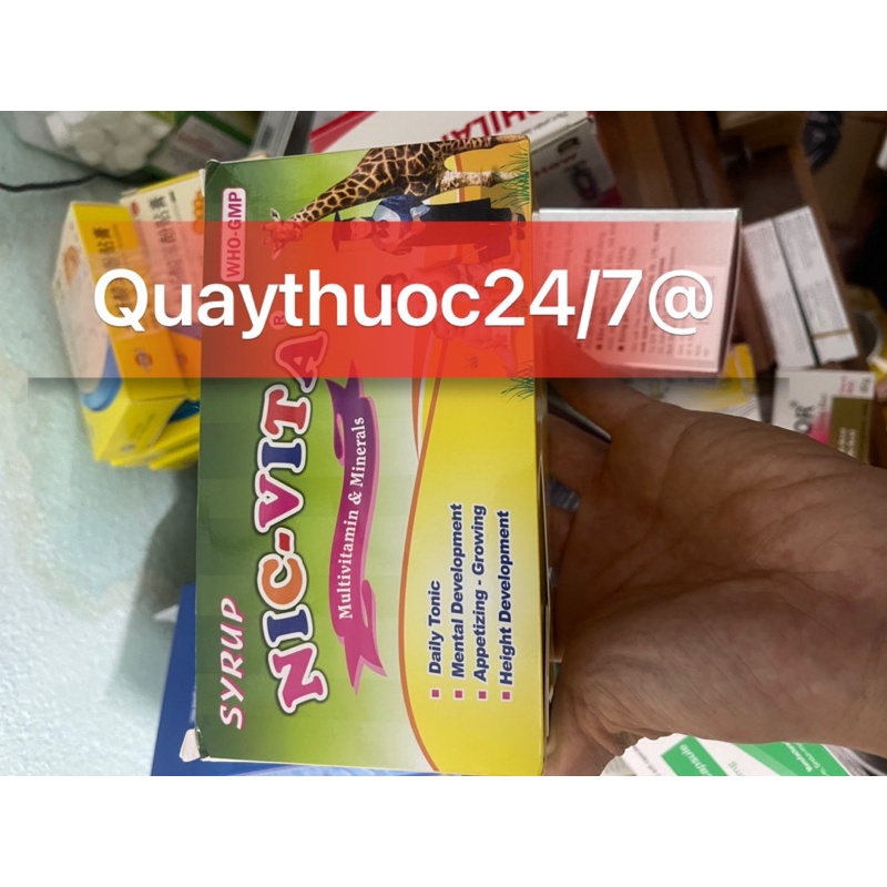 NIC-VITA SIRO 20 ỐNG