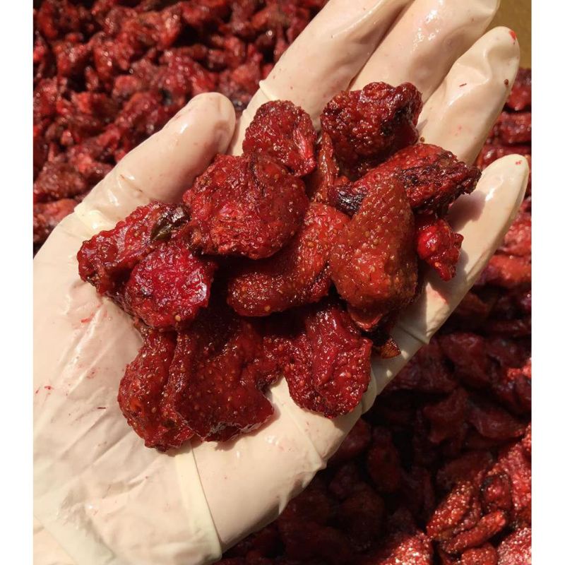 mứt dâu tây sấy dẻo