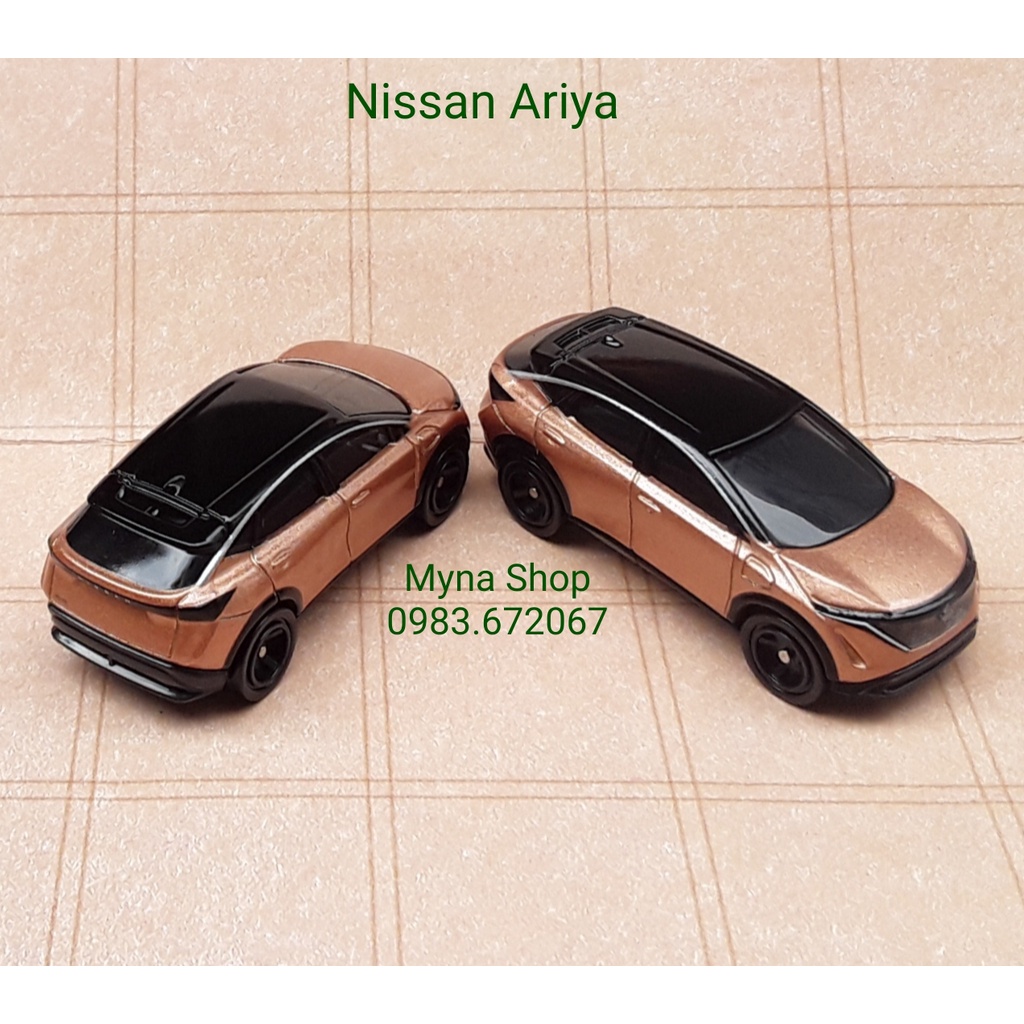 Đồ chơi mô hình tĩnh xe tomica không hộp, Nissan Ariya