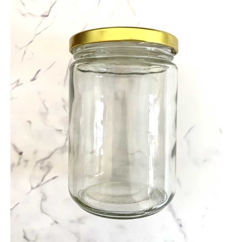Hũ Thủy Tinh Làm Gans , nắp thiếc dung tích 500ml và 1 lít